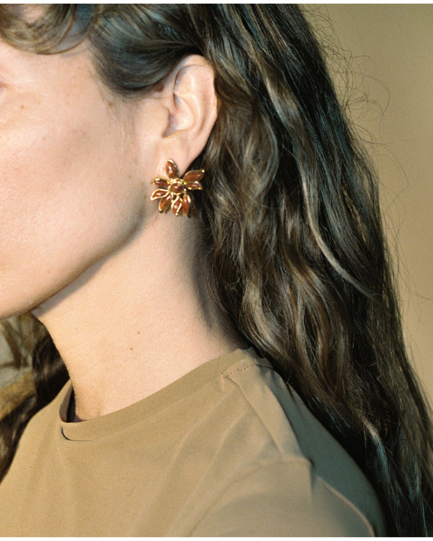 Pendientes Mandragora Coral