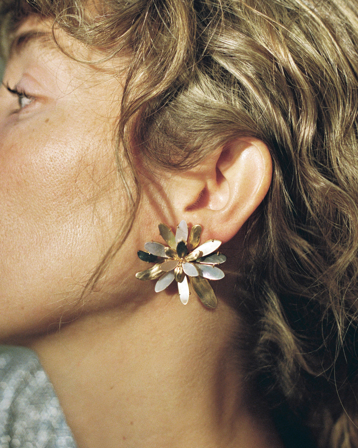 Pendientes Flor Marina