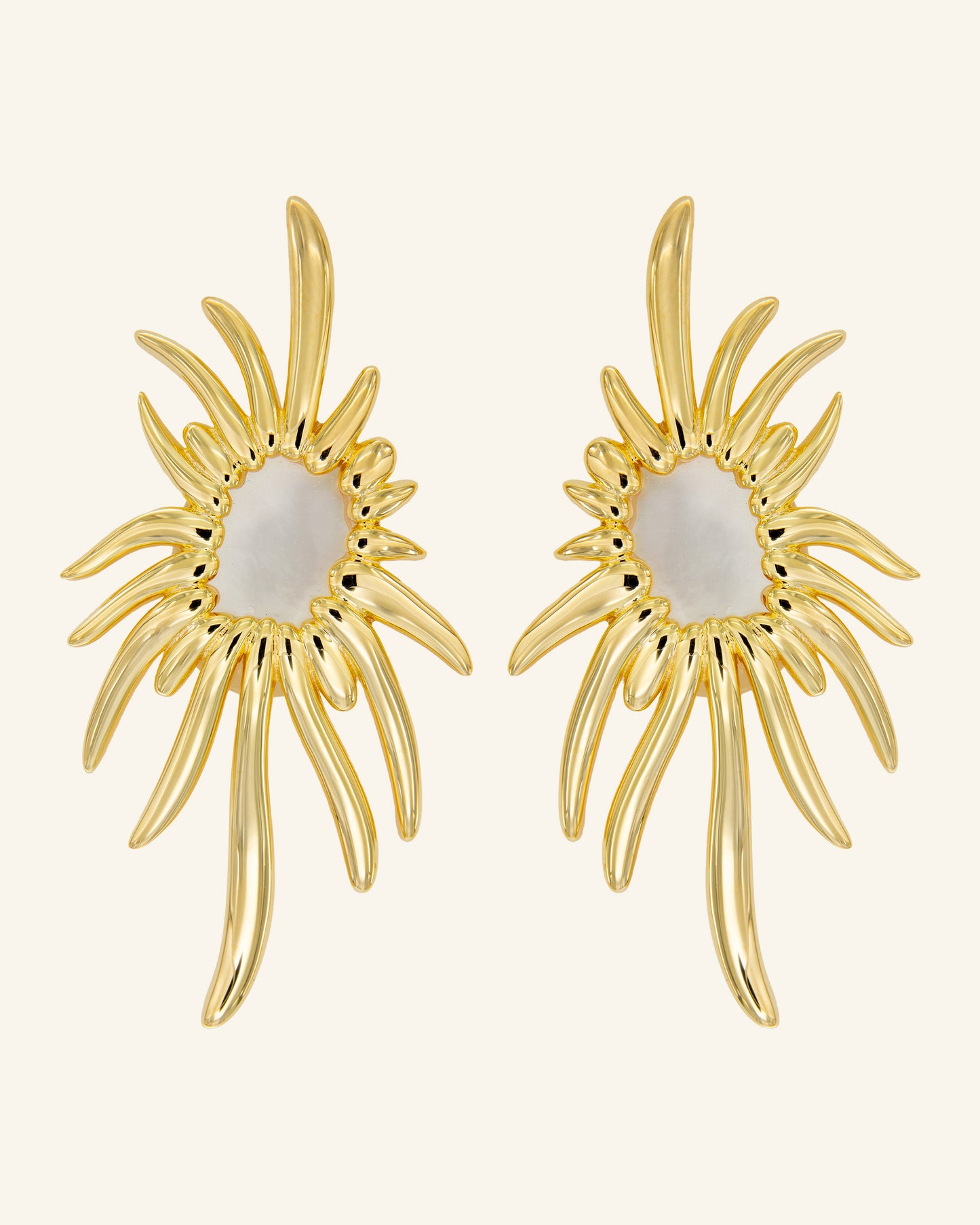 Pendientes Mexican Sun con Madreperla