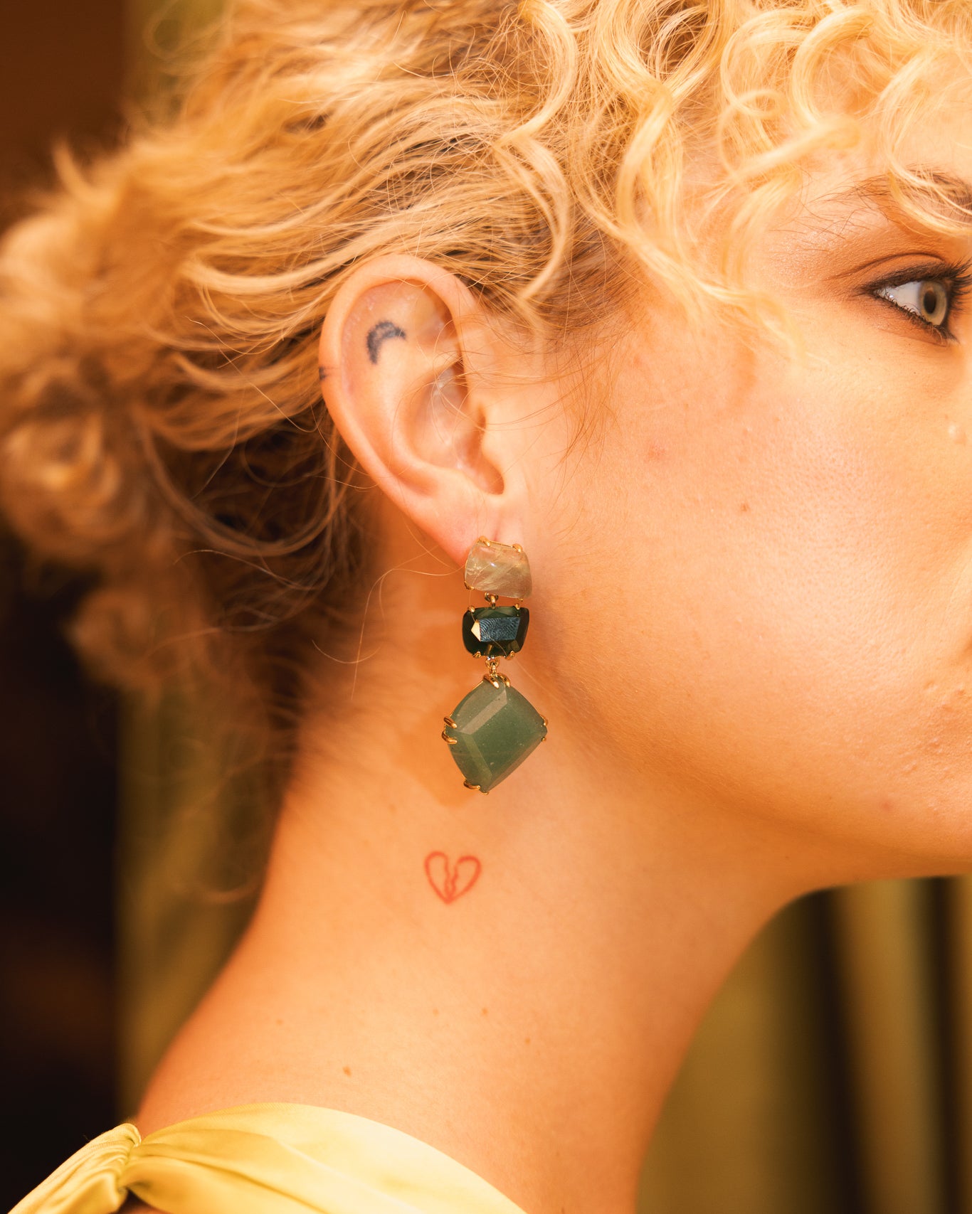 Pendientes Apolo Mix Verdes