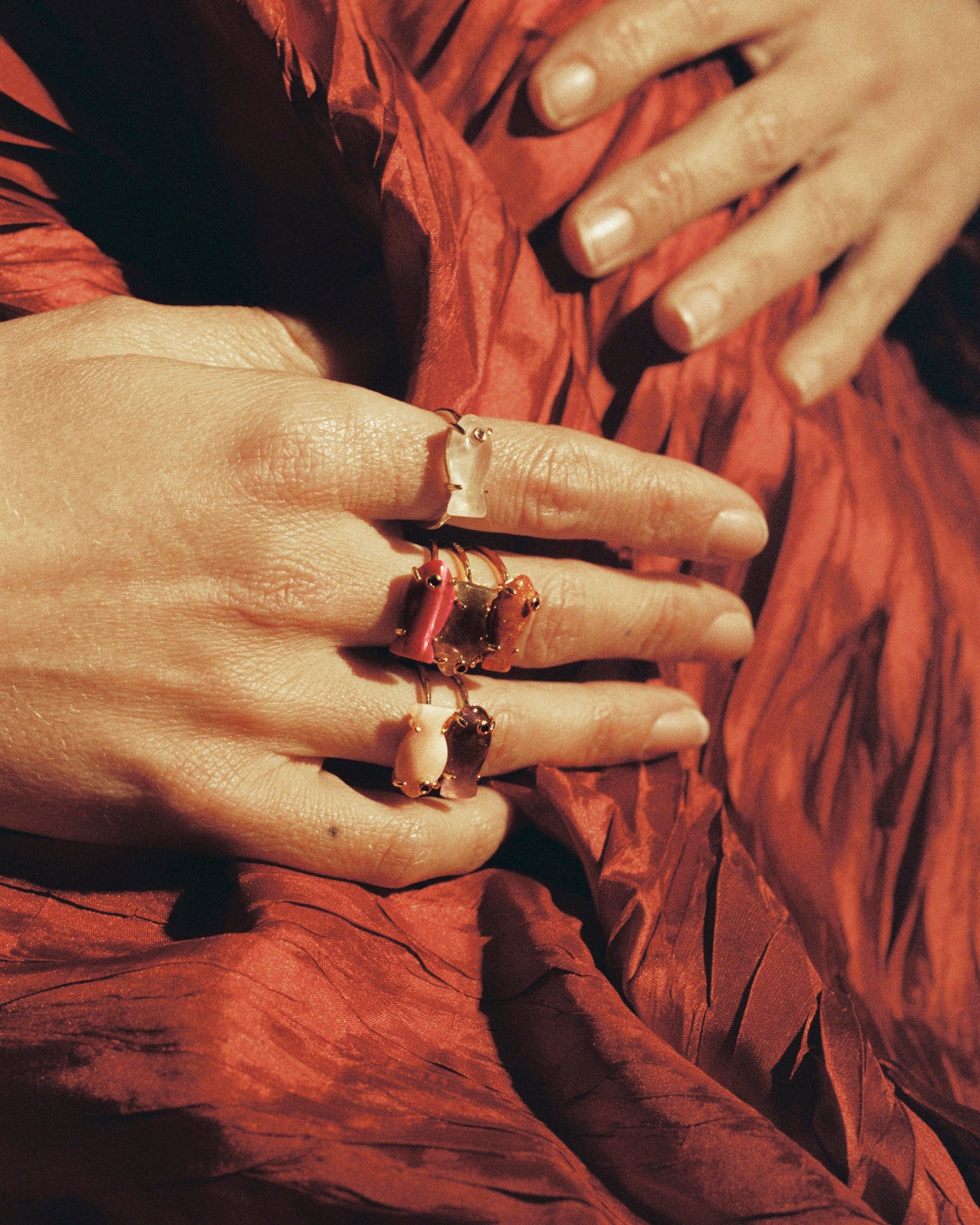 Smoky Quartz Marea Ring