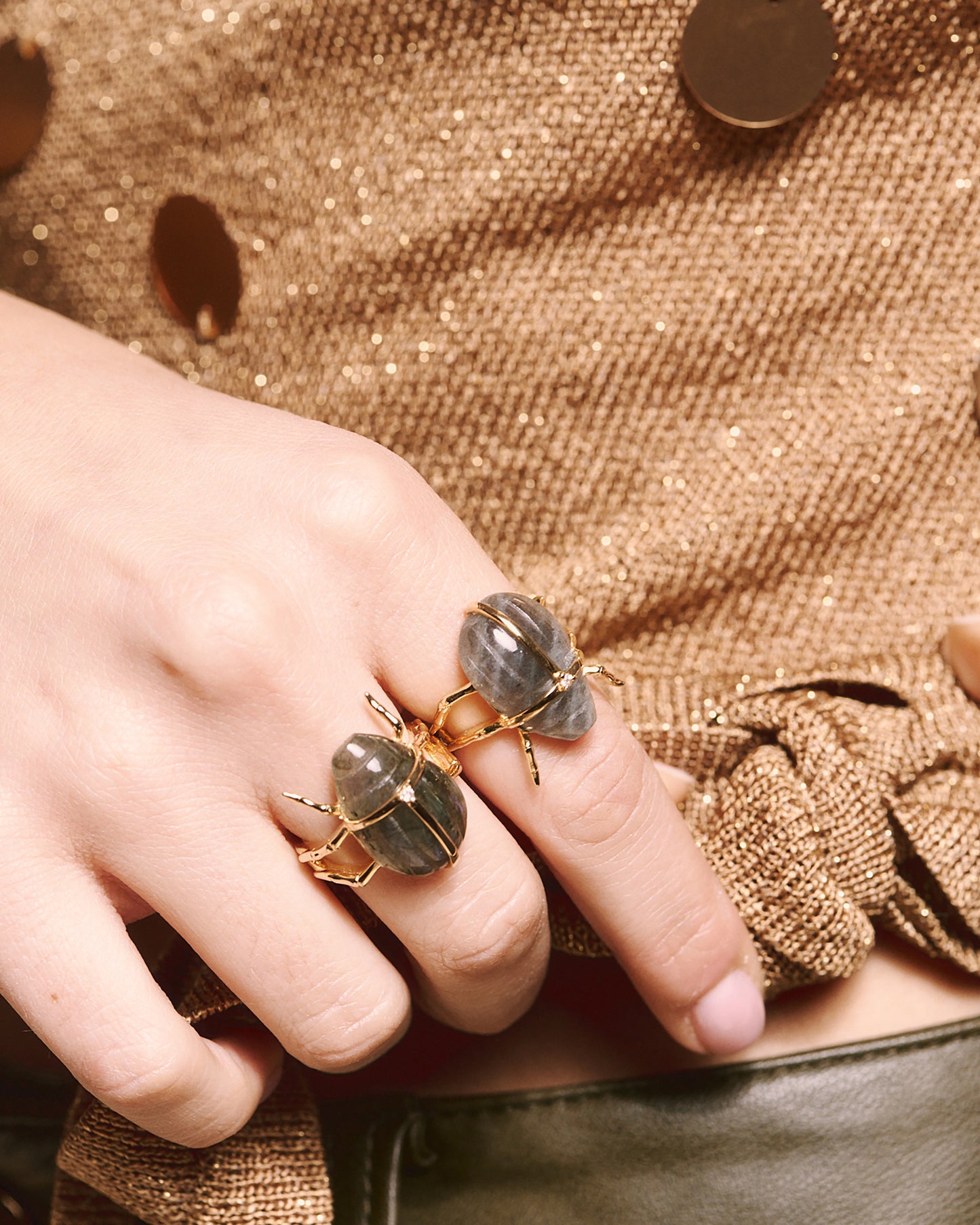 Anillo Escarabajo Karnak