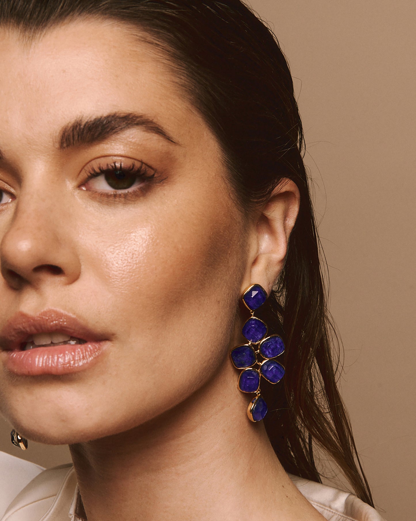Hydra Lapis Lazuli Earrings