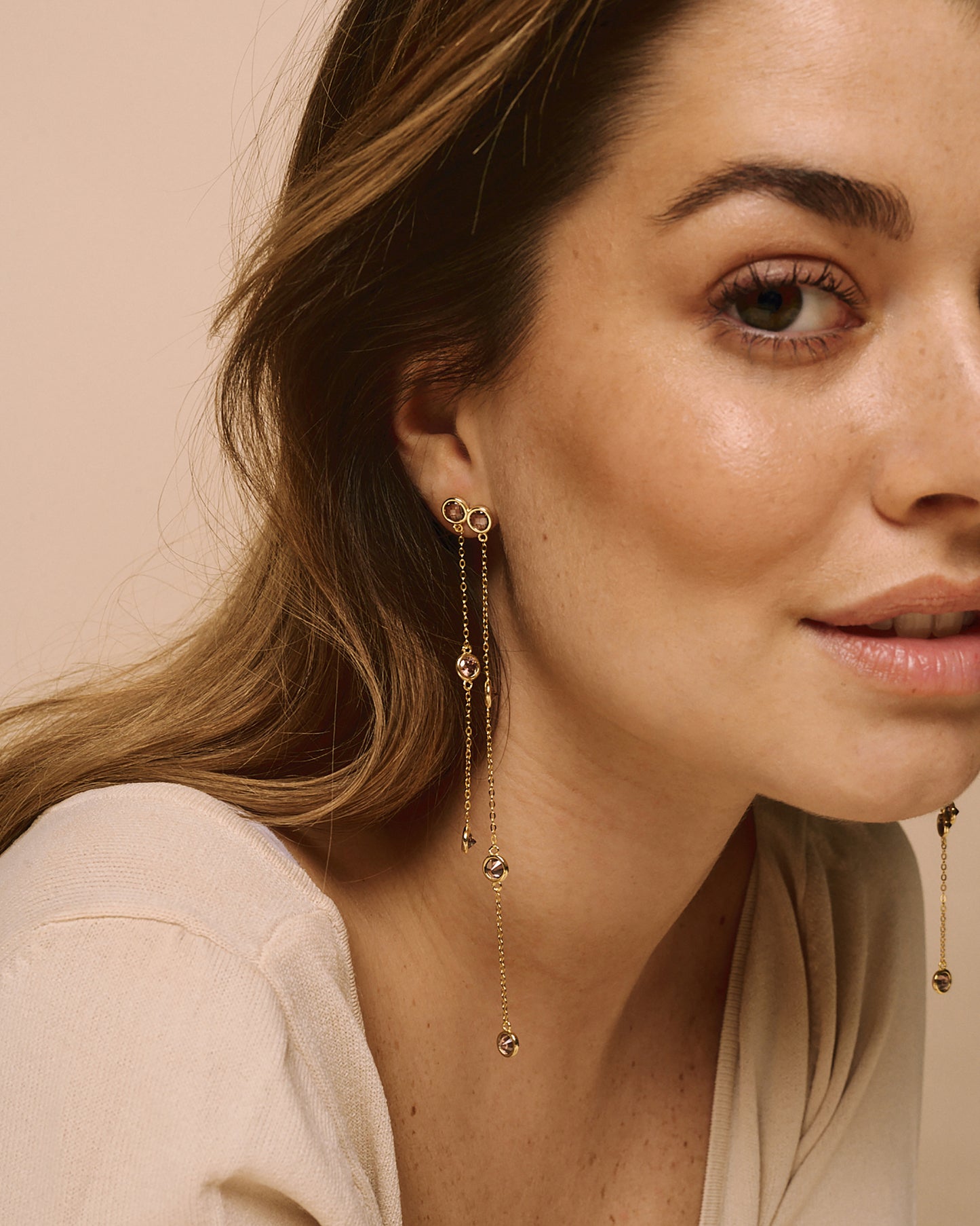 Pendientes Sirius Large Fumé