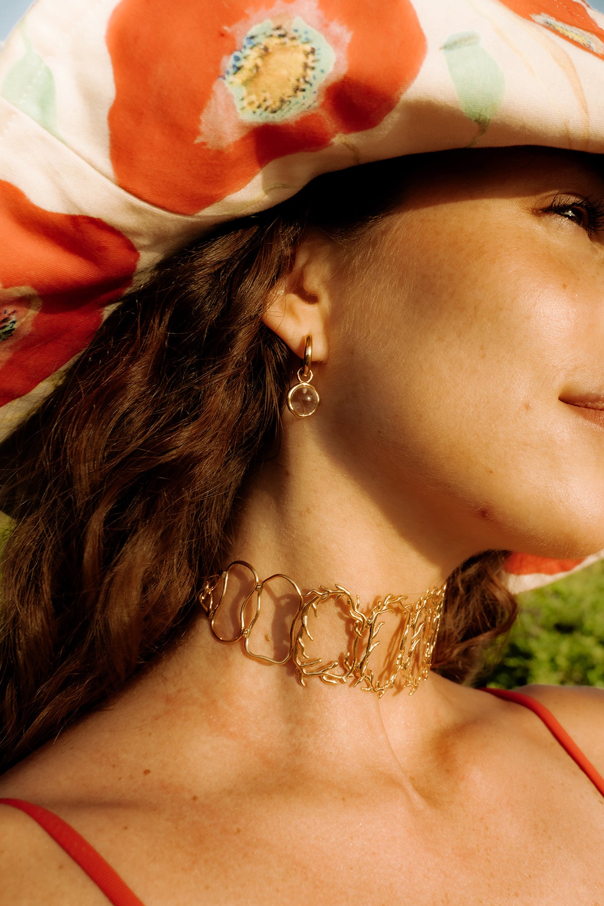 Mexican braid choker