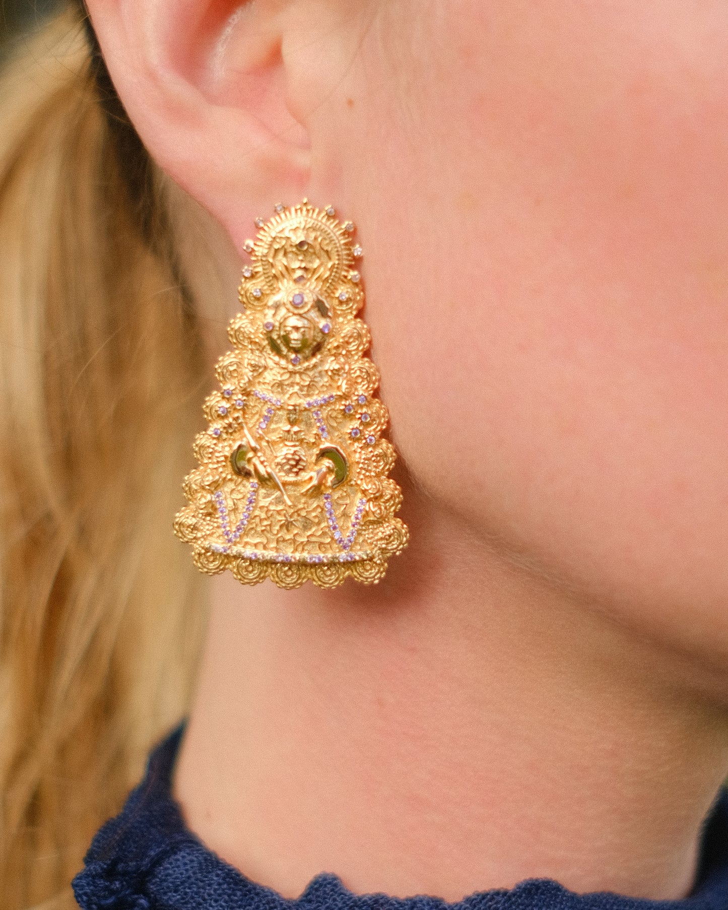 Pendientes Virgen del Rocío PREORDER