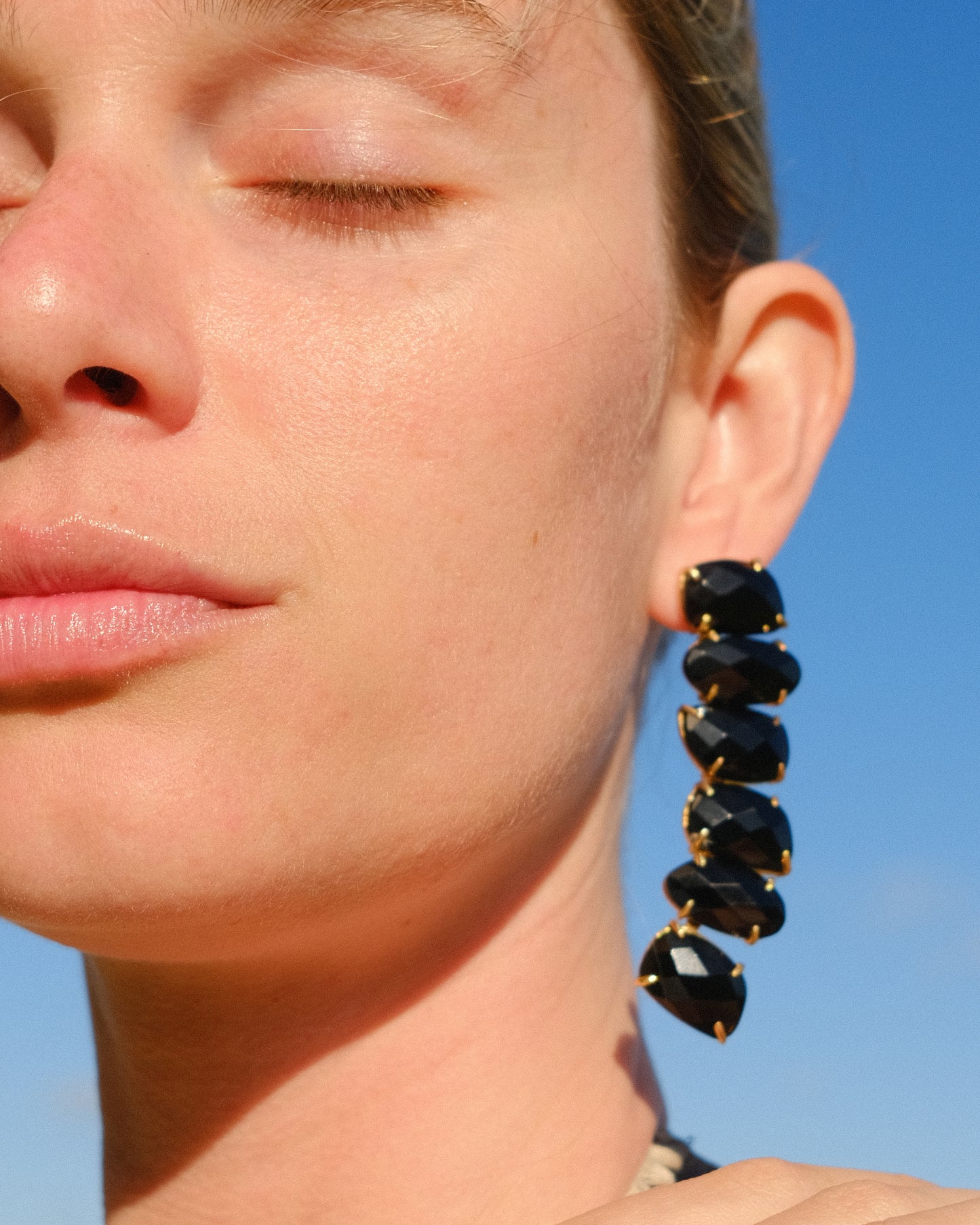 Pendientes Erebus Ónix