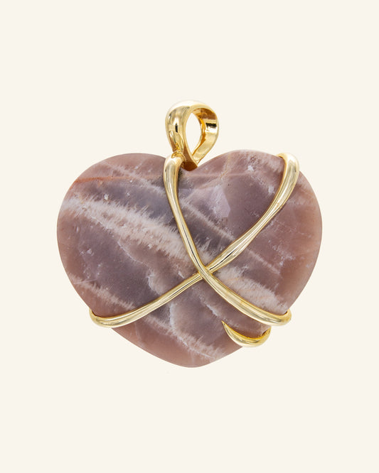 Huge pendant with moonstone