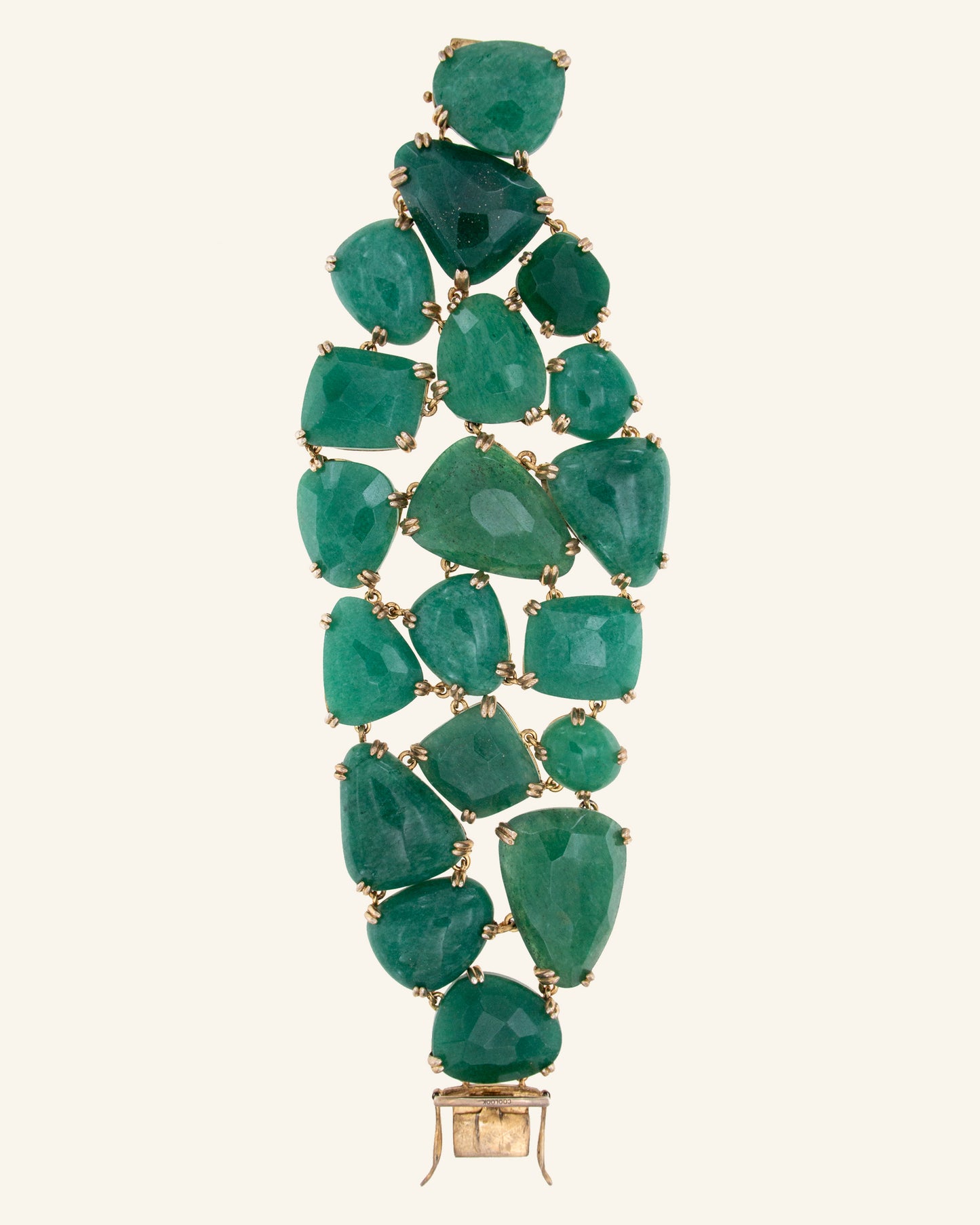 Anubis bracelet with aventurine
