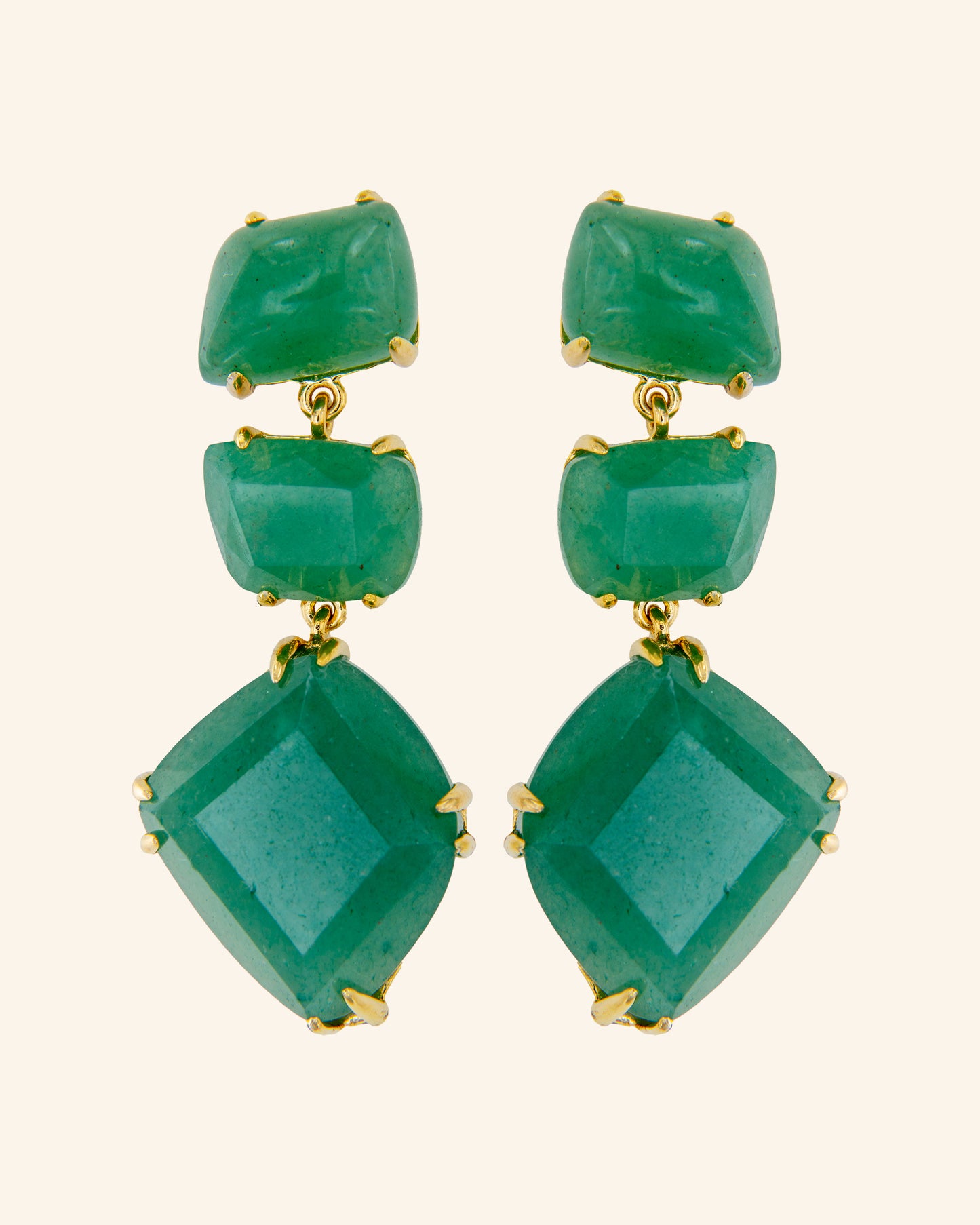 Pendientes Apolo Aventurina