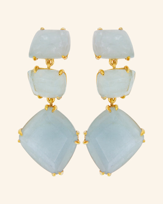 Apollo Aquamarine Earrings