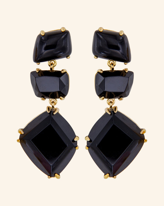 Apollo Onyx Earrings