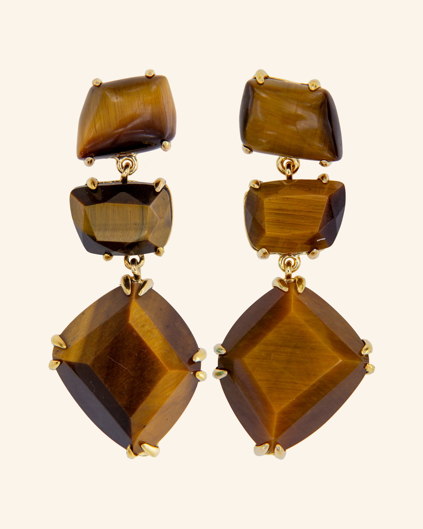 Pendientes Apolo Ojo Tigre