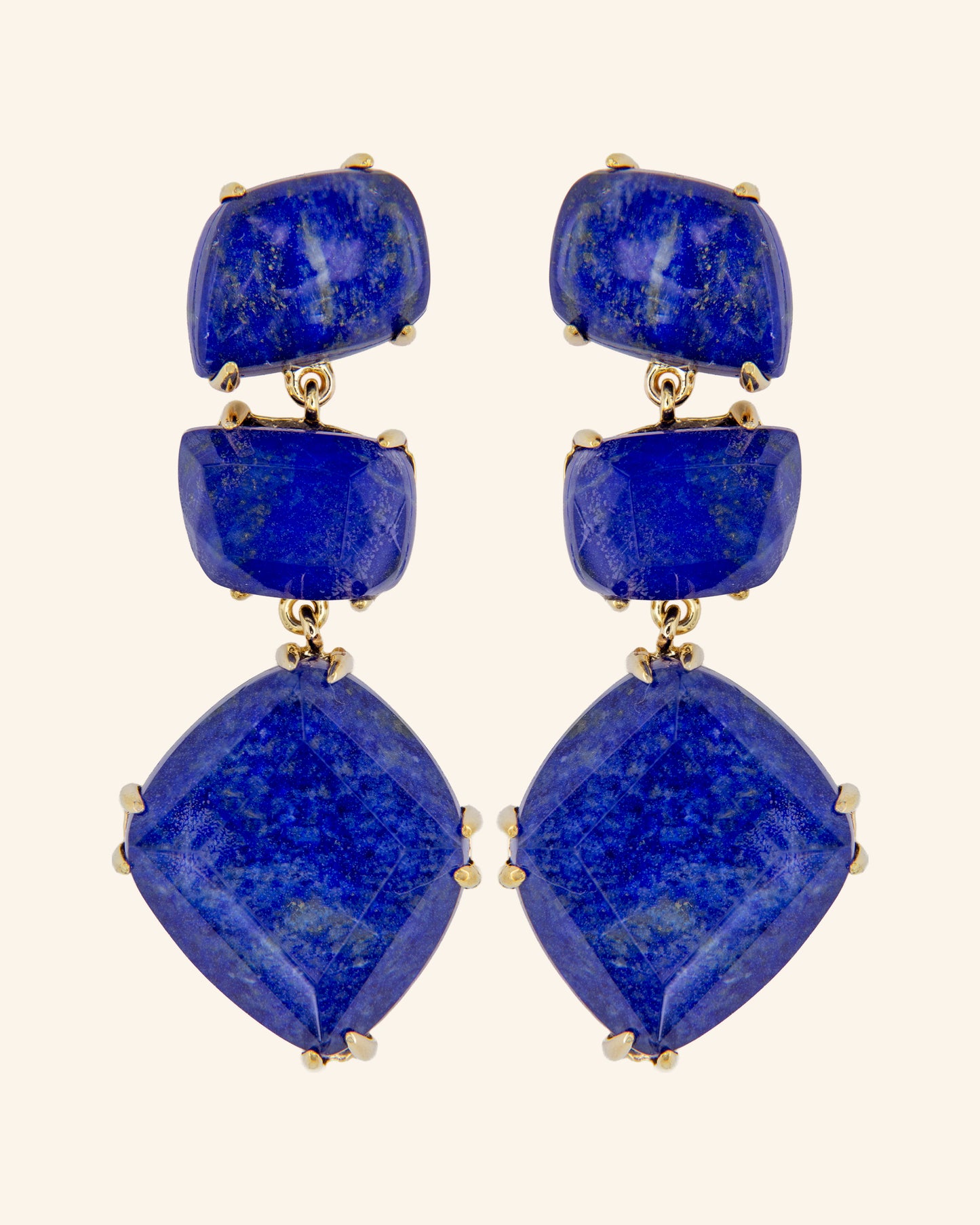 Pendientes Apolo Lapislázuli