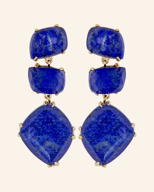 Apollo Lapis Lazuli Earrings