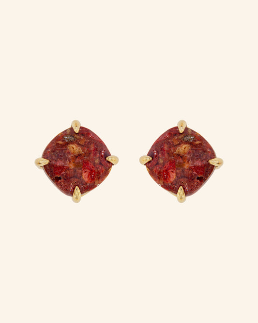 Pendientes Big Candy Coral