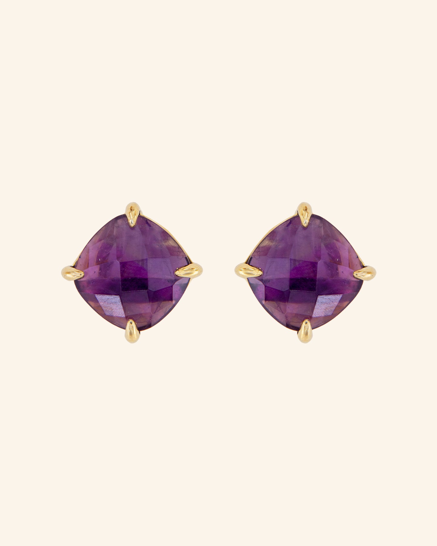 Pendientes Big Candy con Amatista