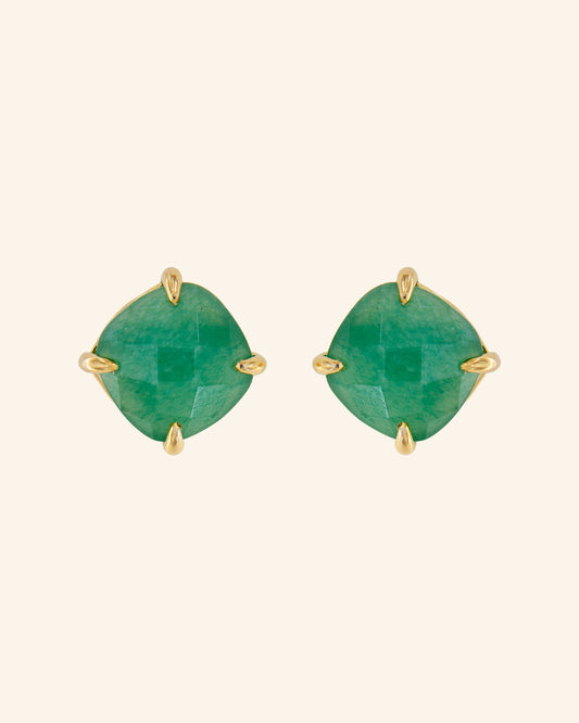 Pendientes Big Candy Aventurina