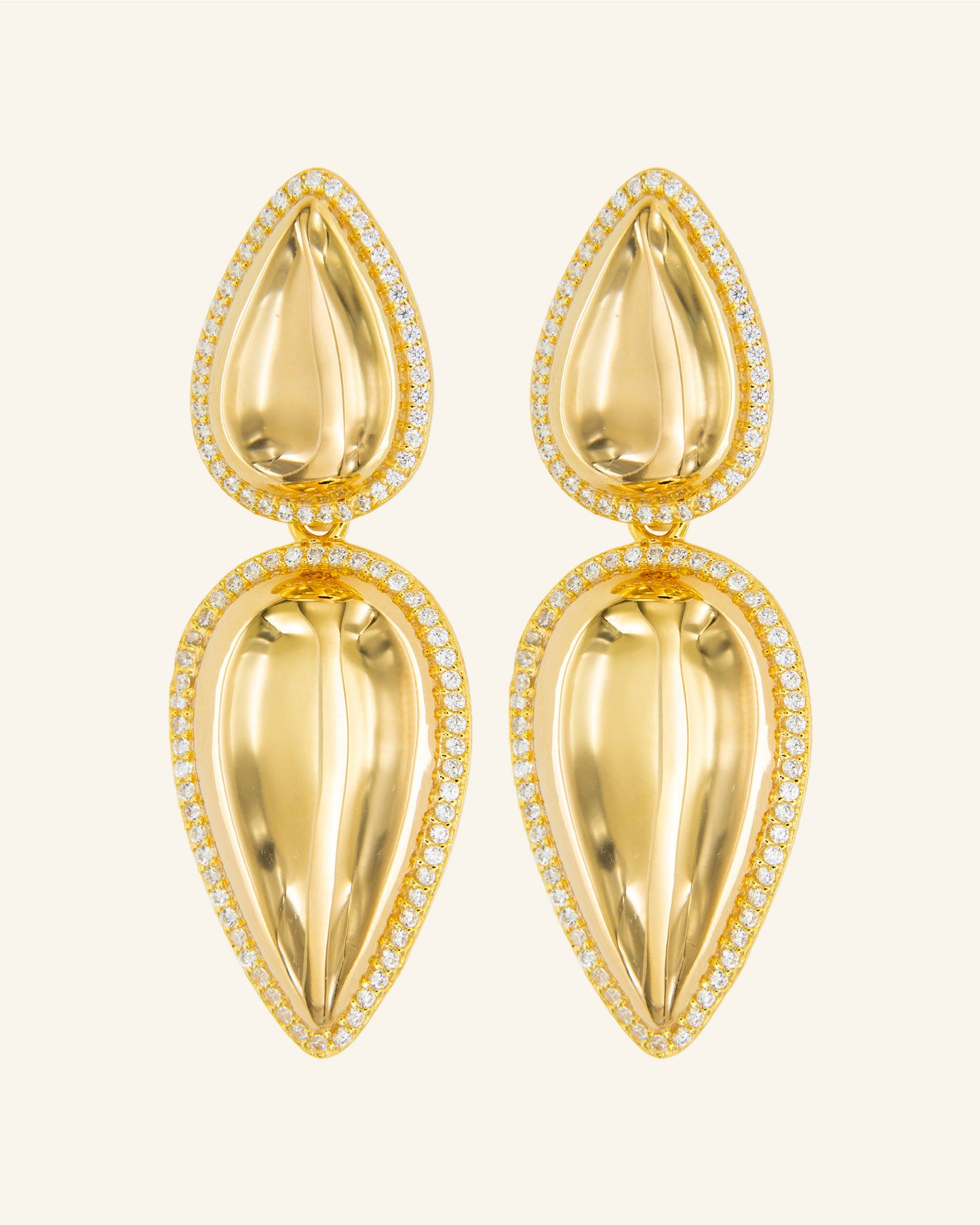 Pendientes Ari Oro Desmontables