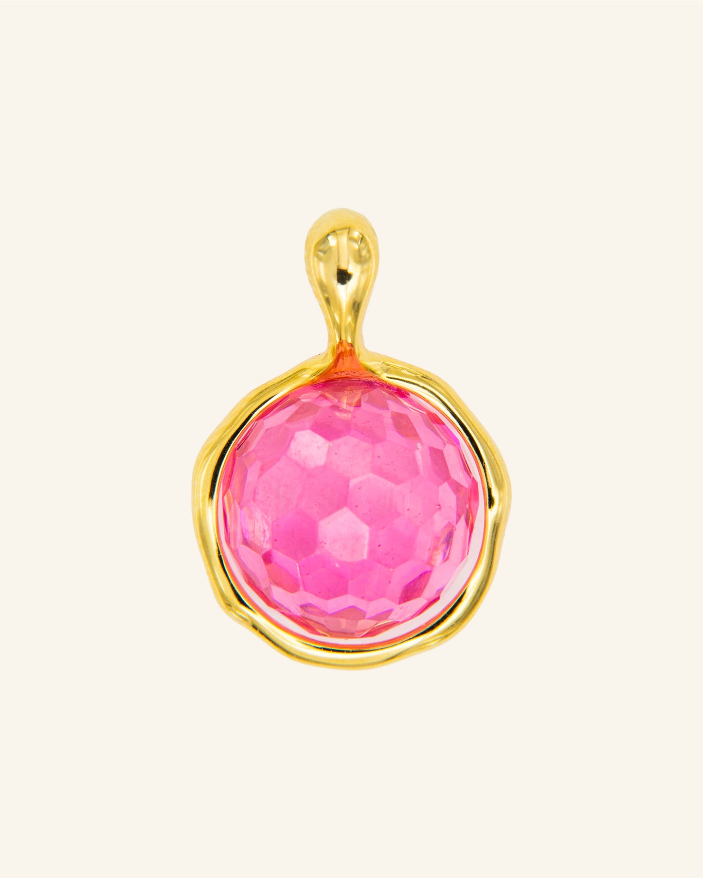 Colgante Crisálida Rosa