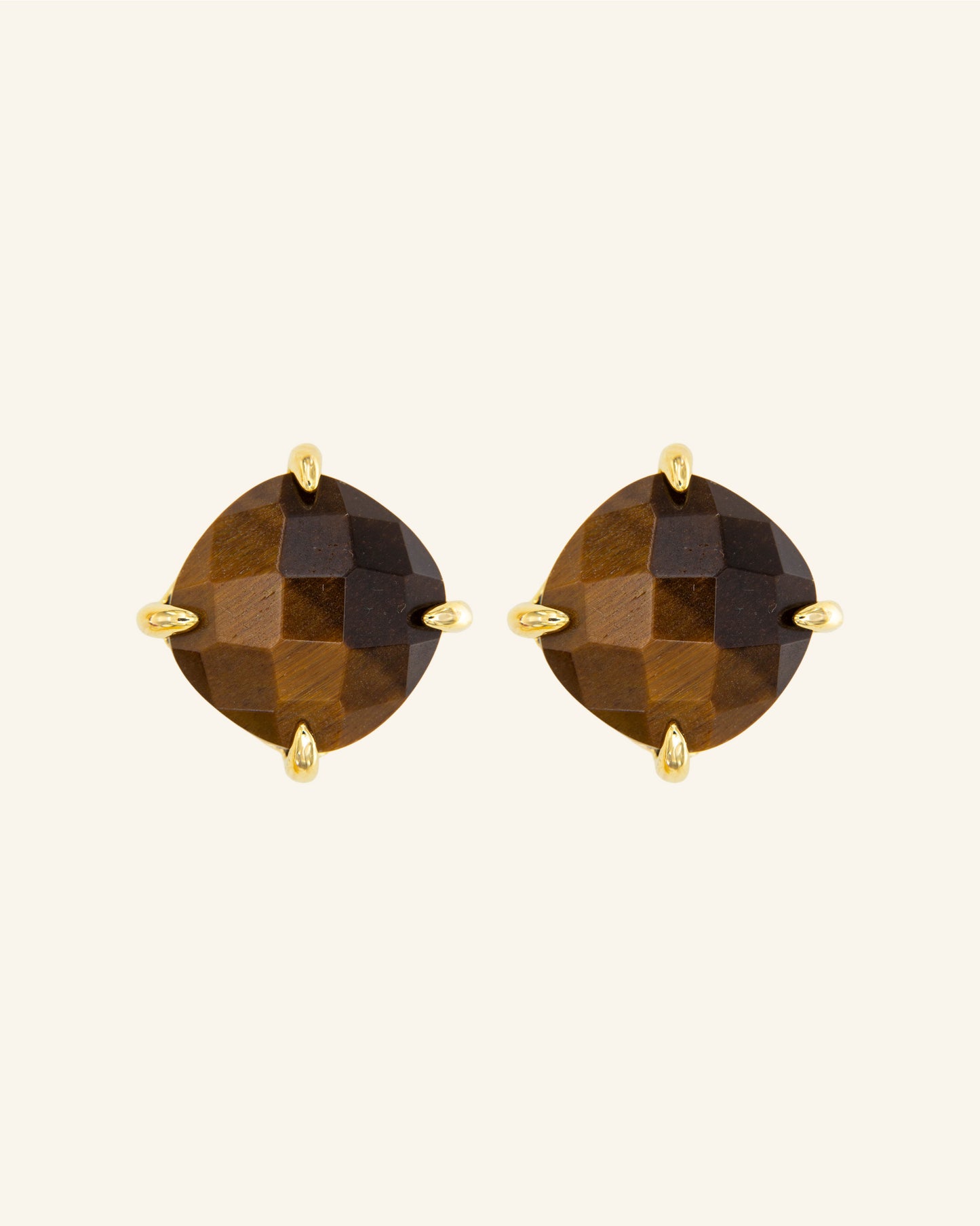 Big Candy earrings with rose quartz