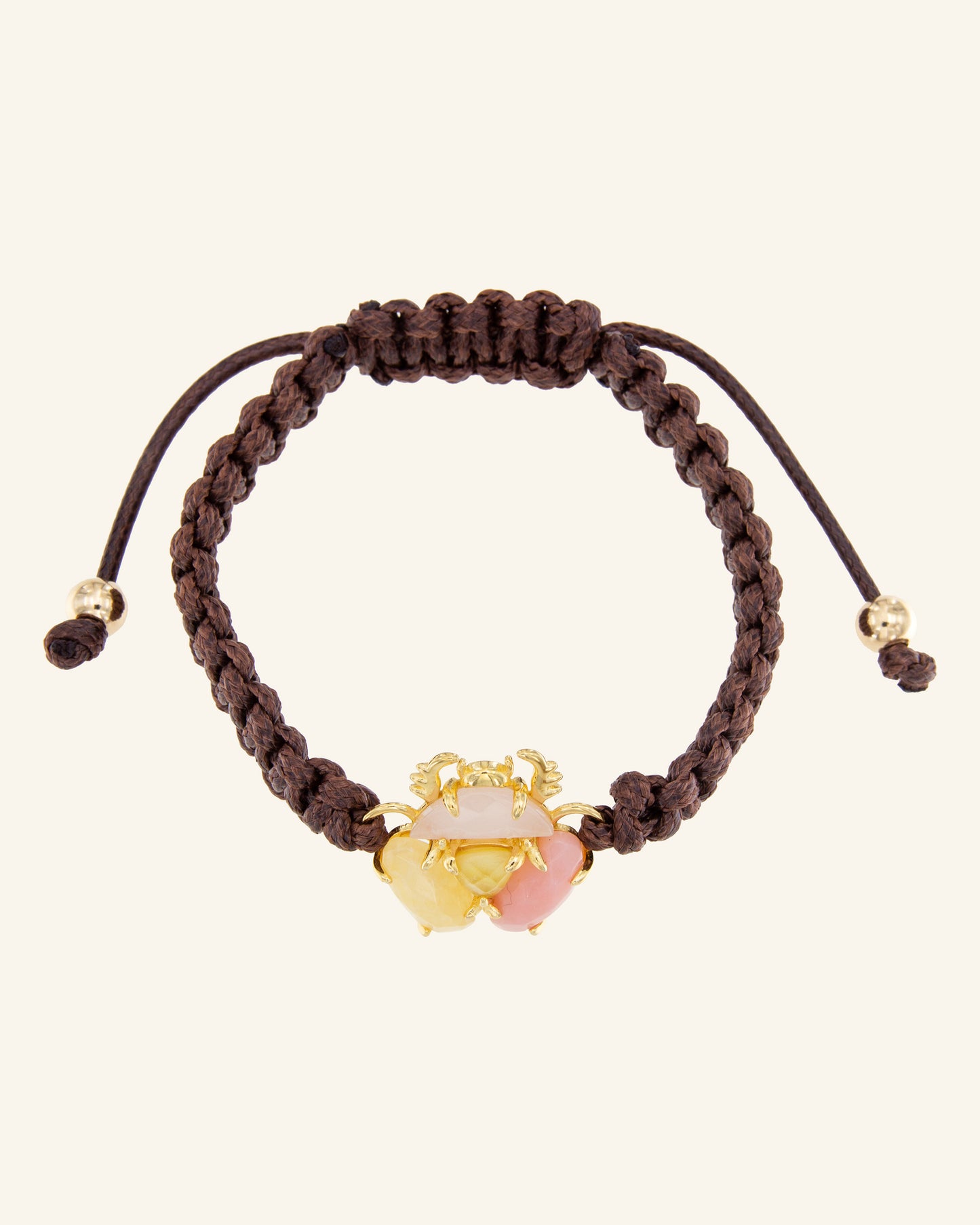 Pulsera escarabajo Rosa