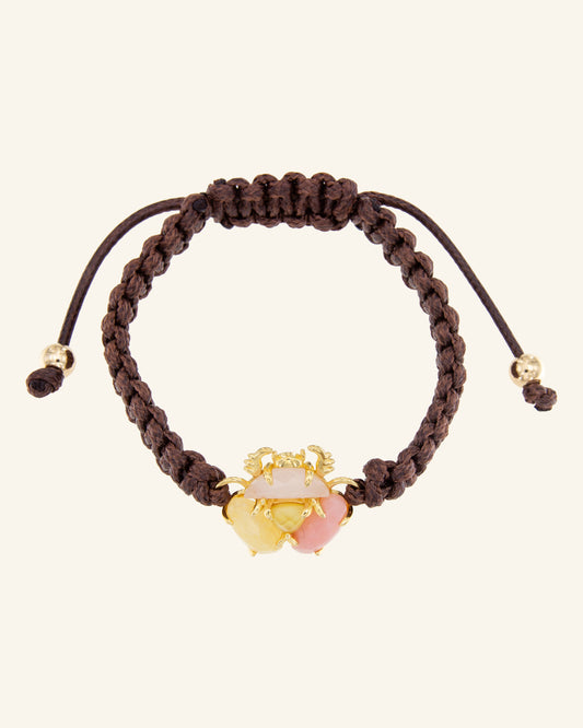 Pulsera escarabajo Rosa