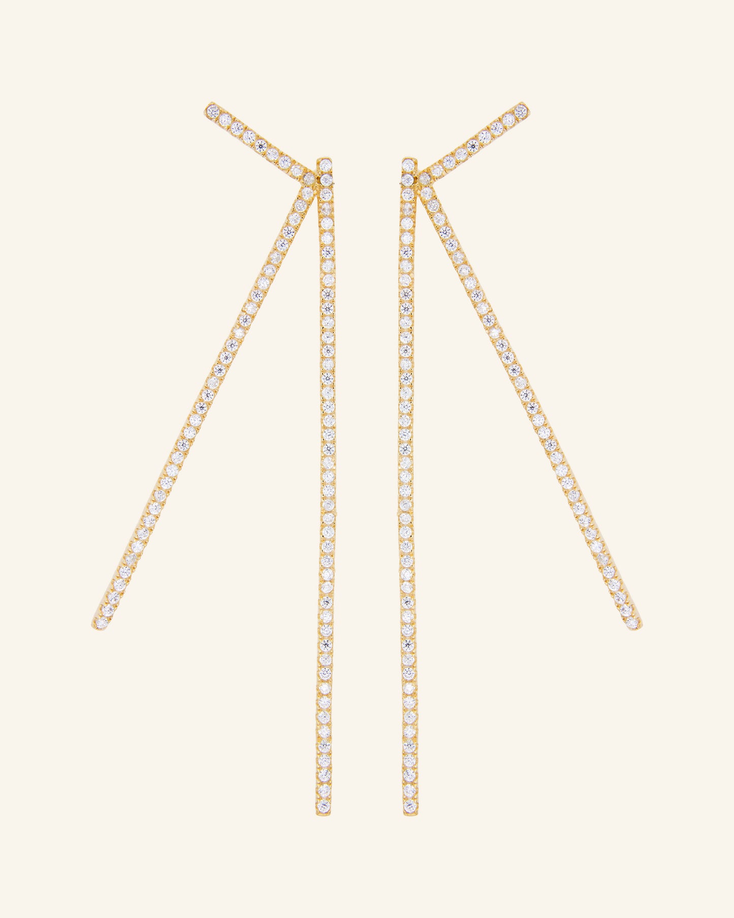 Pendientes Aurora maxi circonitas