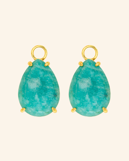 Kraz tears with amazonite
