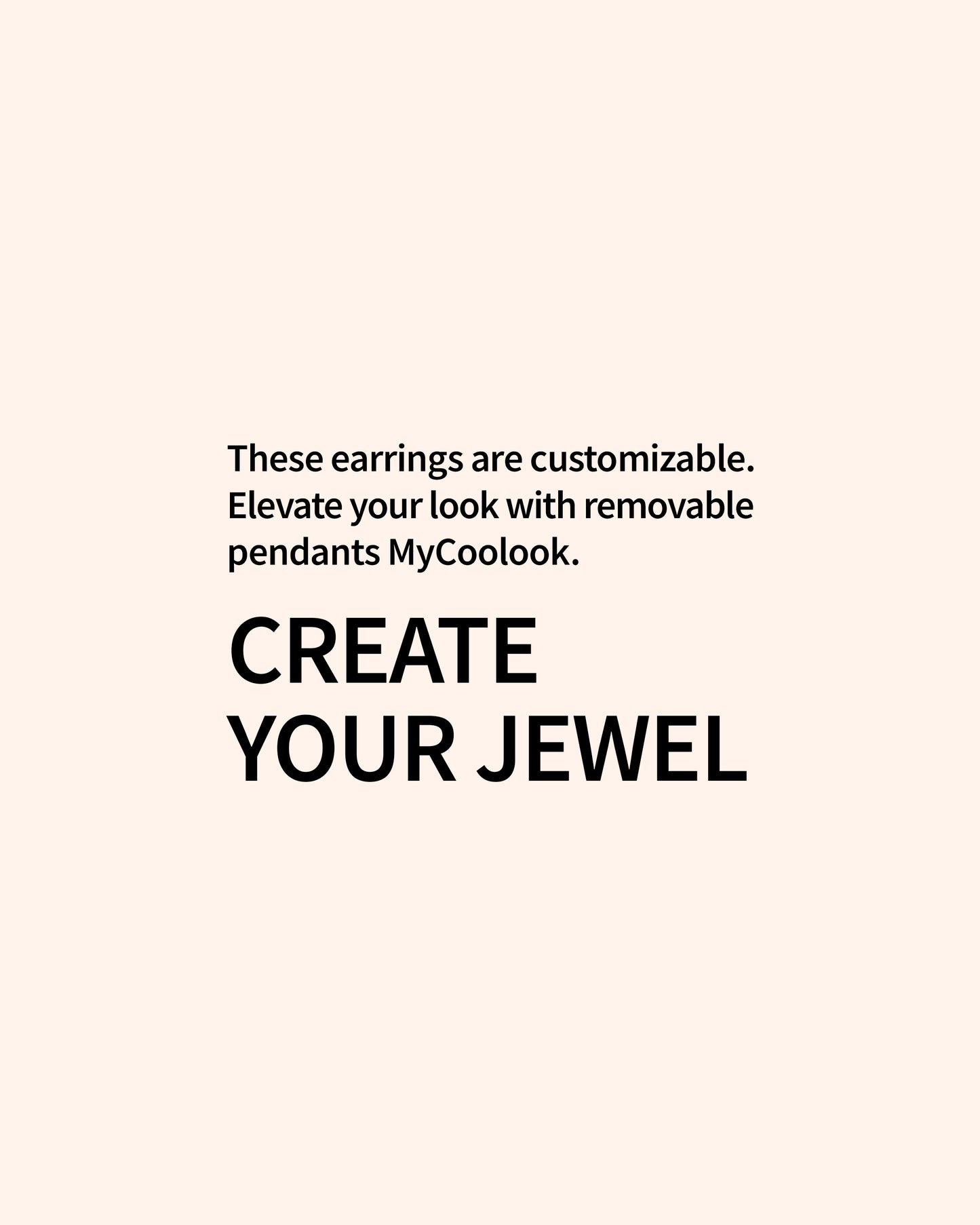Big Candy earrings with rose quartz
