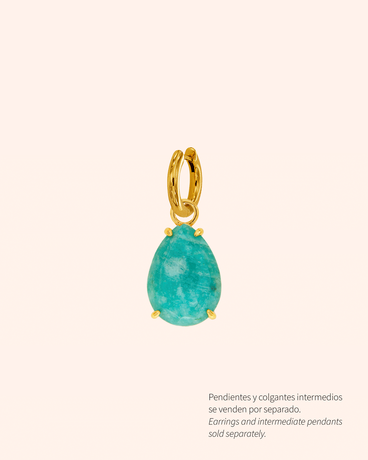 Kraz tears with amazonite
