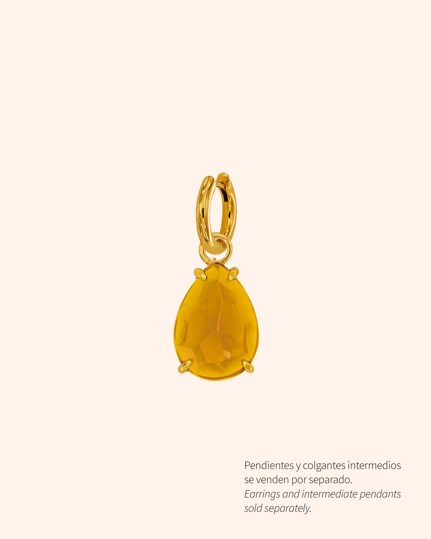Kraz tears with citrine quartz