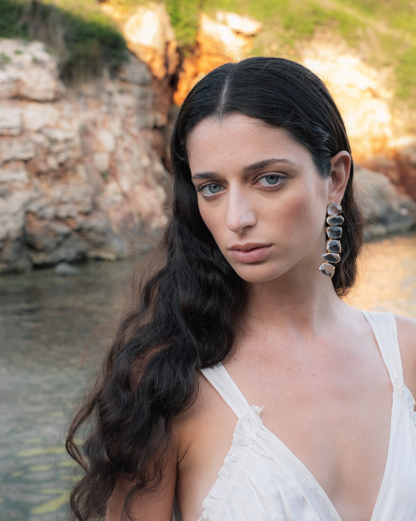 Pendientes Erebus Incoloro