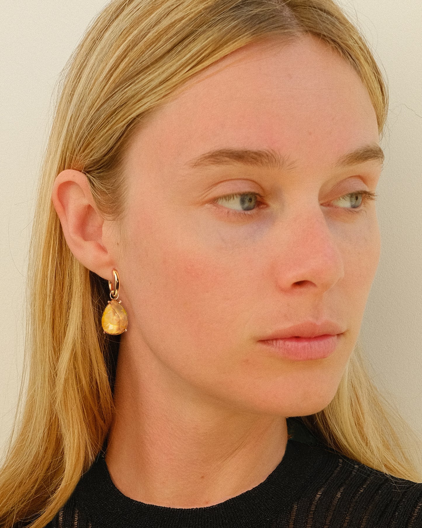 Kraz tears with citrine quartz