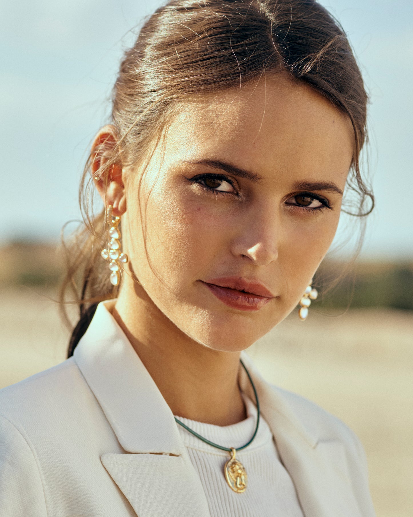 Colgantes para pendientes Cruz Alma