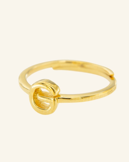 Anillo Roma letra G