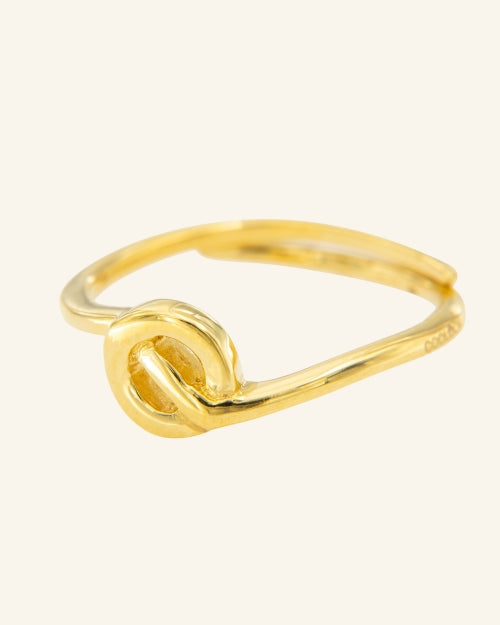 Anillo Roma letra Q