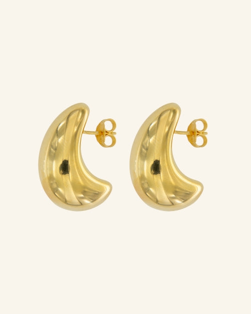 pendientes drop oro