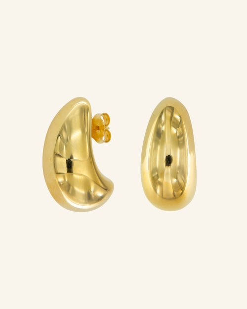 pendientes drop oro