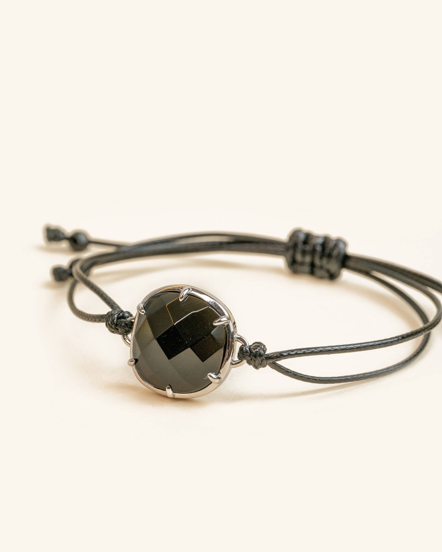 Pulsera Bizancio Plata Ónix