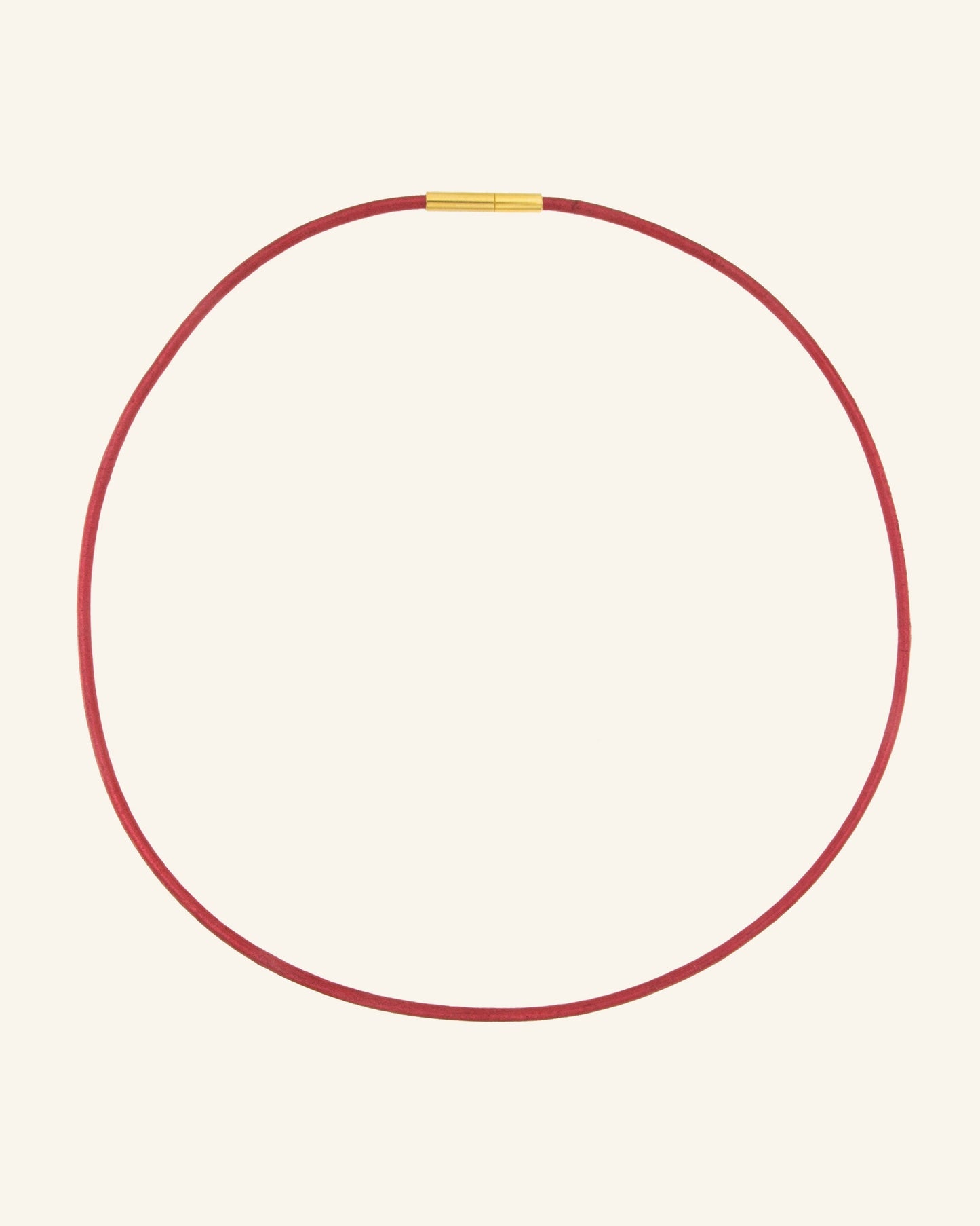 Cordón de Cuero Russet 44cm