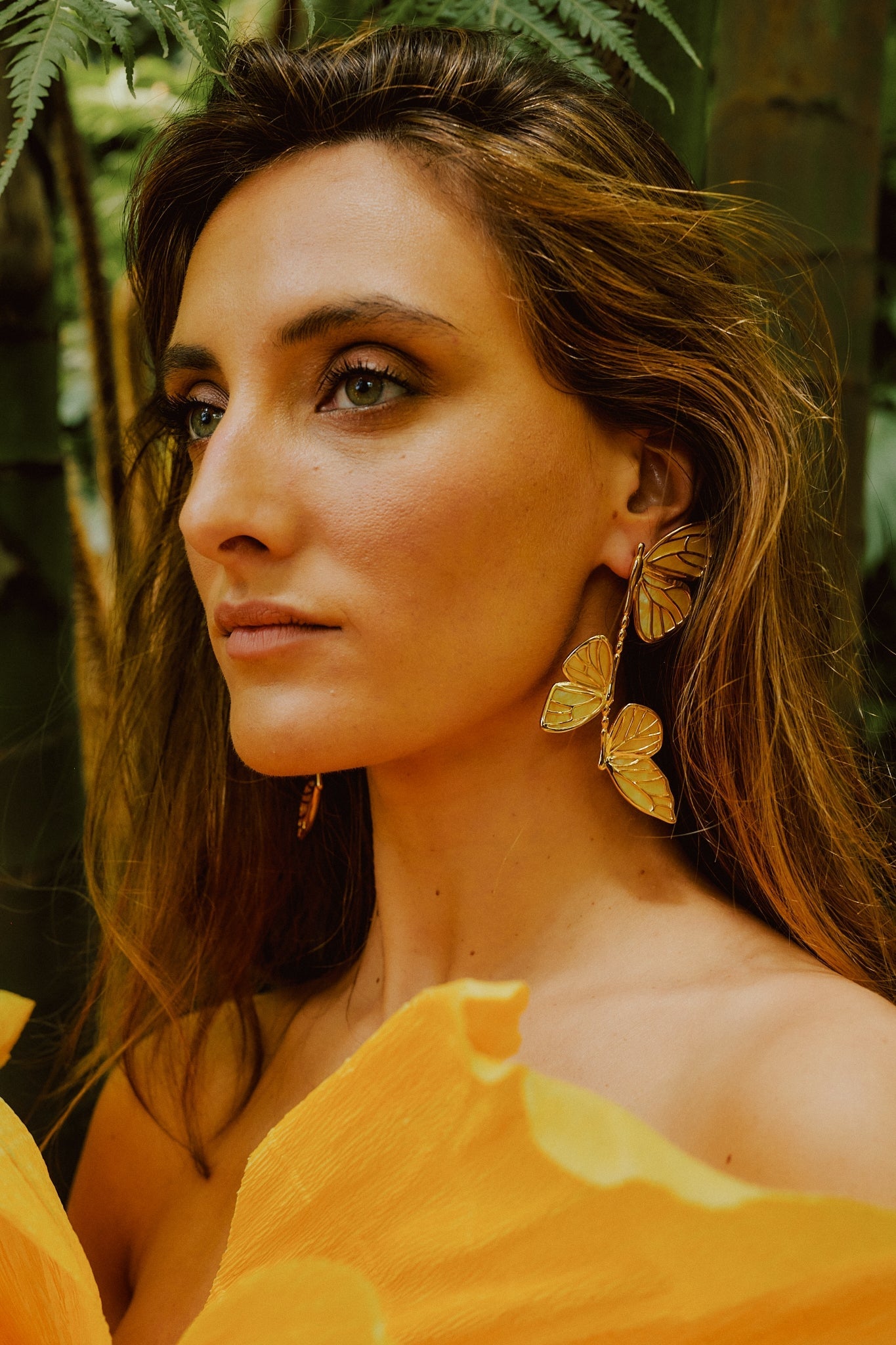 Eastern Monarch Butterfly Earrings