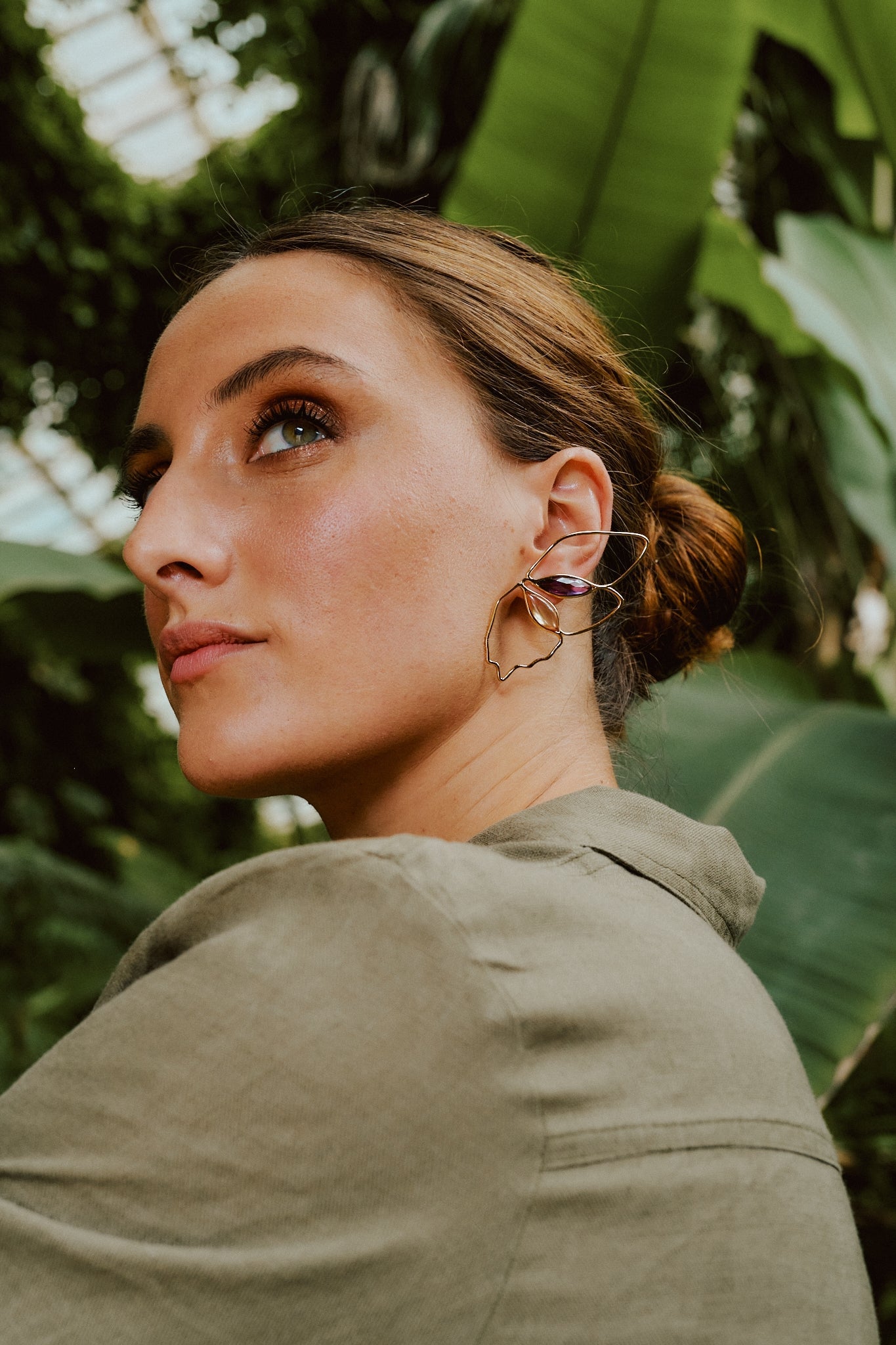 Butterfly effect earrings right side