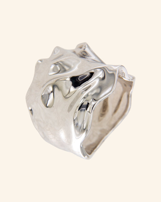Anillo Frunce Plata