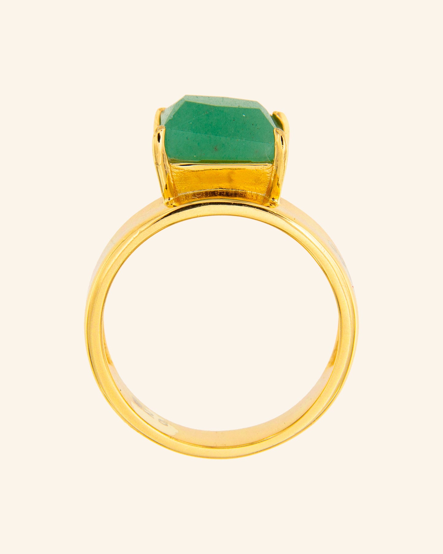 Anillo Gabo con Aventurina