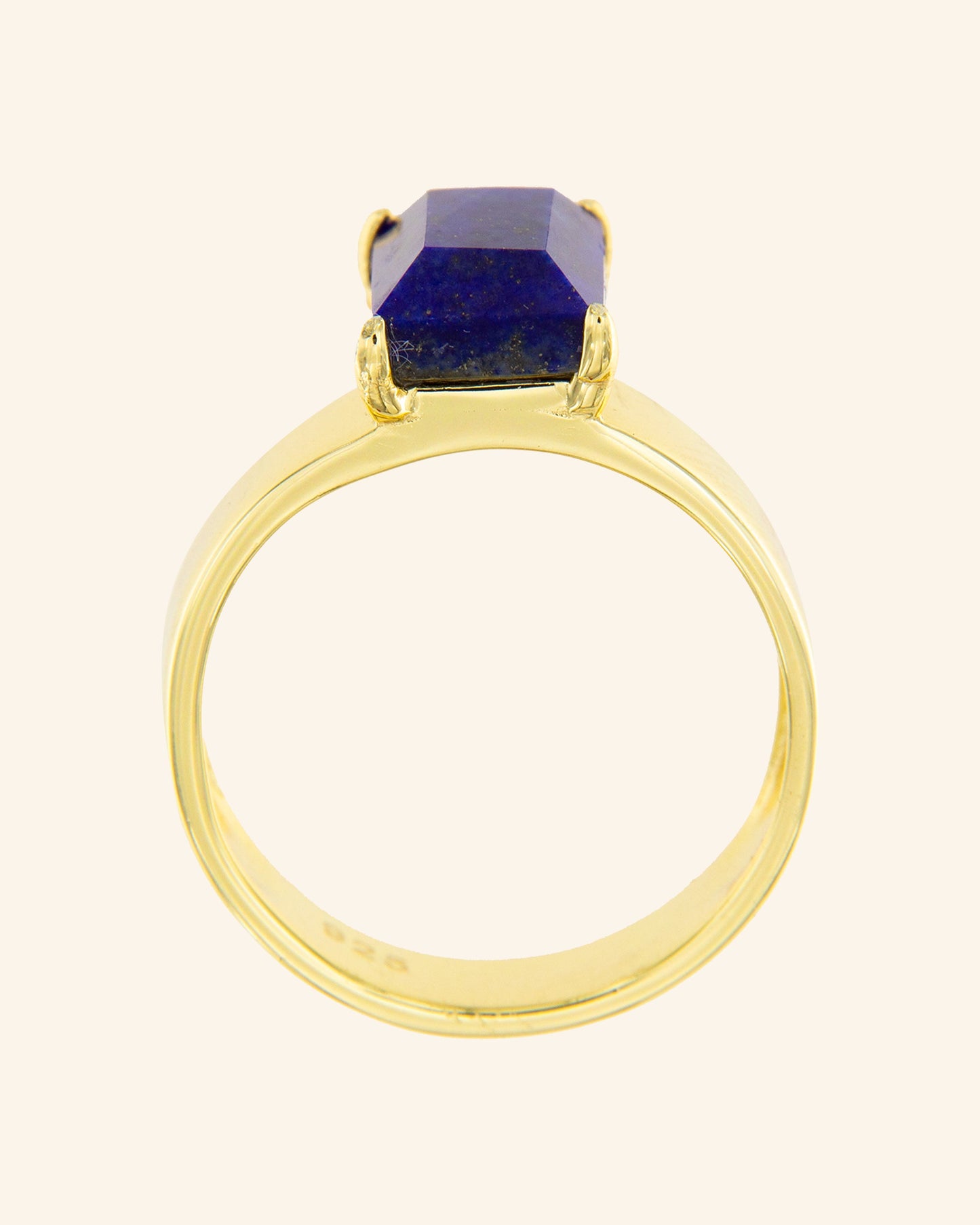 Anillo Gabo con Lapislázuli