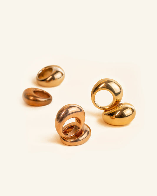 Rose Gold Globus Ring