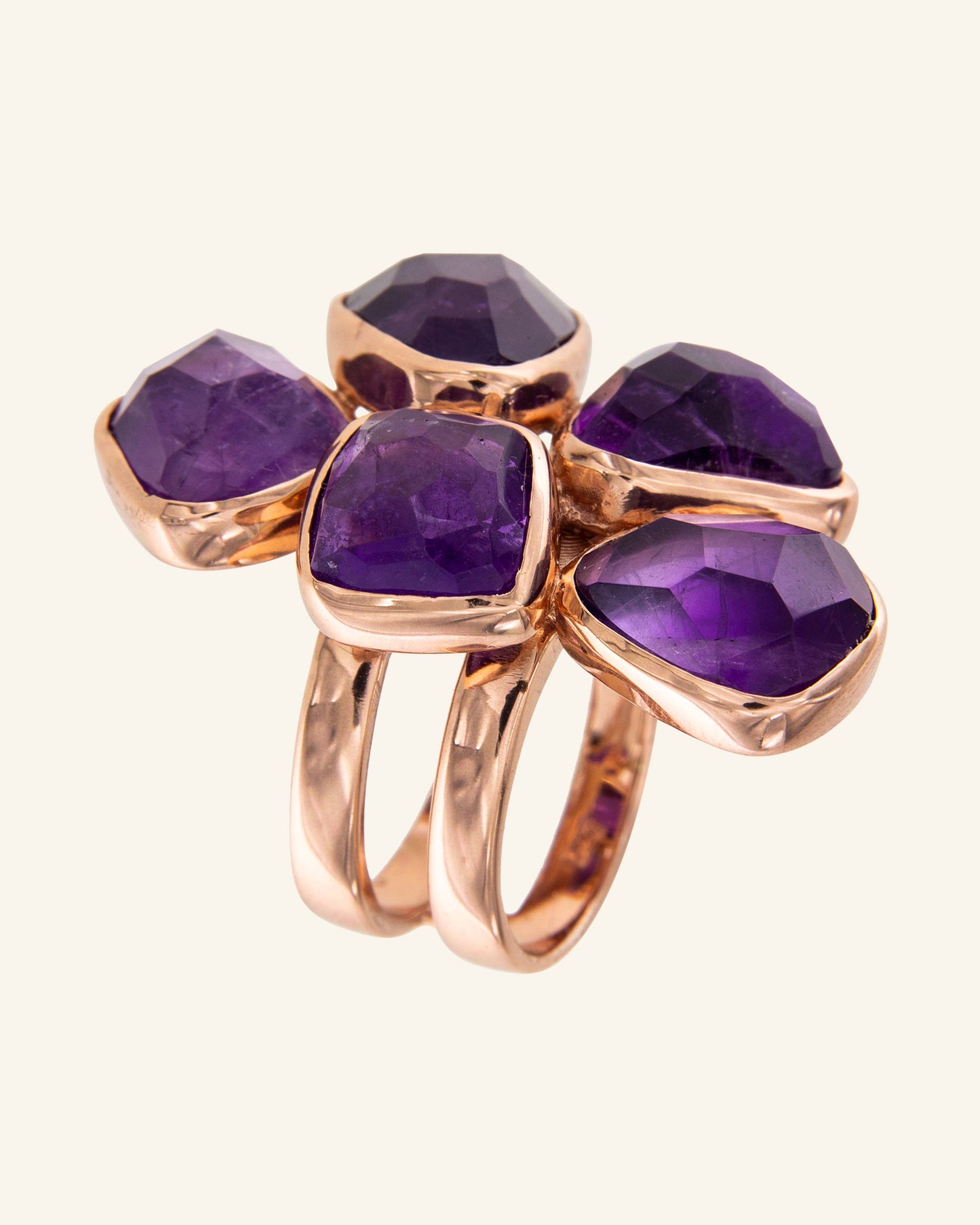 Amethyst Hydra Ring