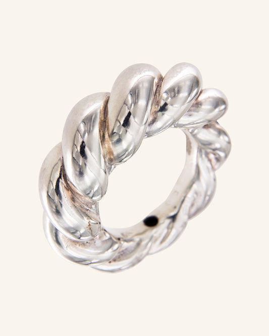 Silver Mini Braid Ring