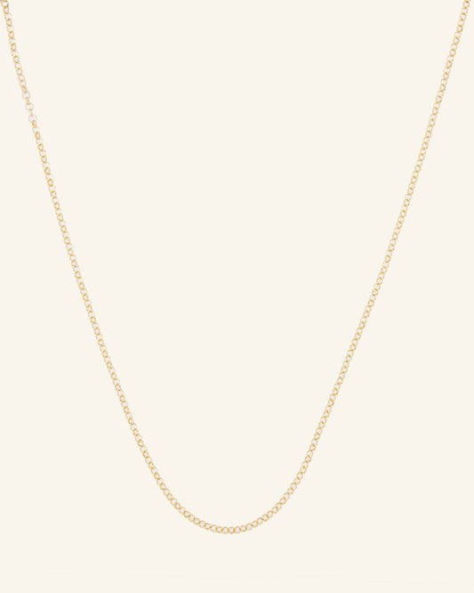 Seu Gold Champagne Chain 2mm x 50 cm
